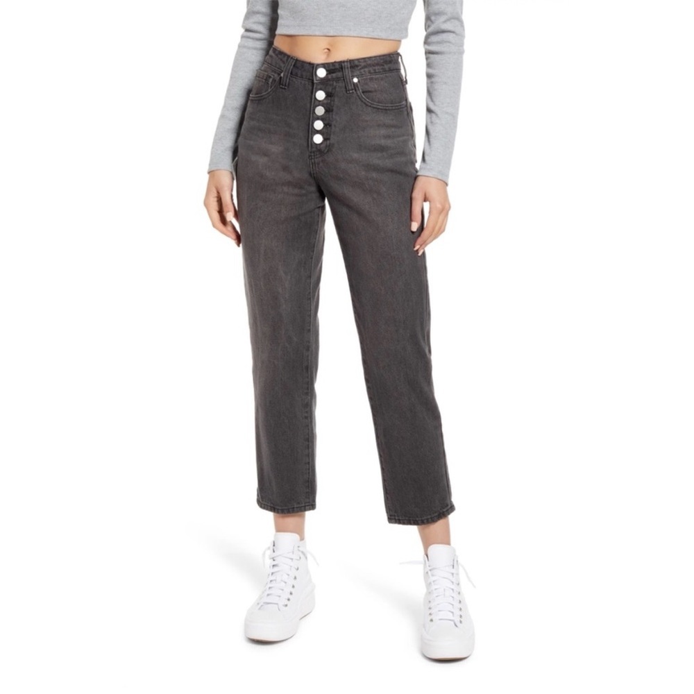 Nordstrom
BP Button Fly Mom Jeans Size 25